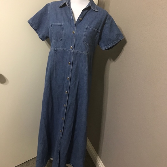 Kisses denim dress button down - Picture 5 of 8
