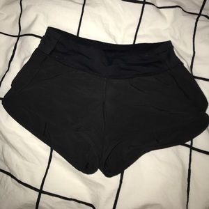 size 2 lululemon shorts