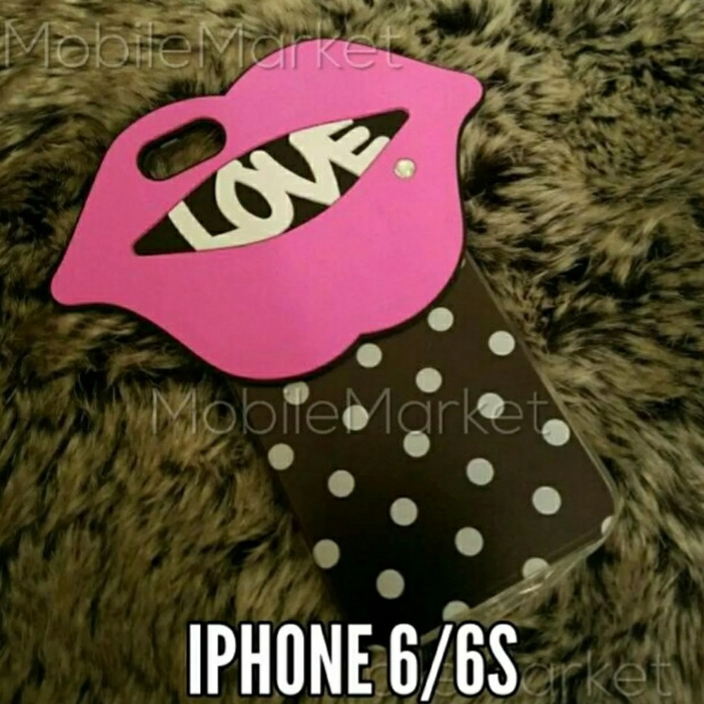 Pink diamond bling ring iPhone 6 6s phone case