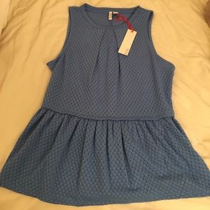 NWT -- Elle Peplum Top