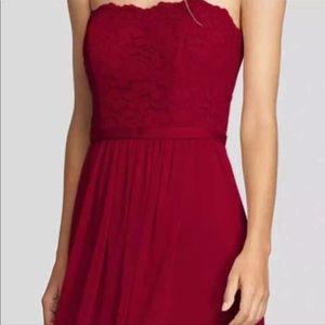 NWT DAVIDS BRIDAL DRESS