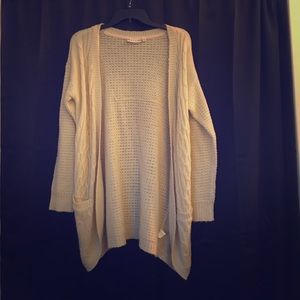 Cream Knit Cardigan