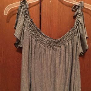 American Eagle stripped top