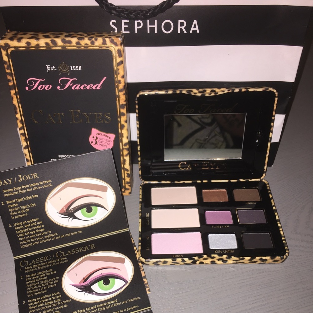 ❣️BNIB TOO FACED CAT EYES EYESHADOW PALLET❣️