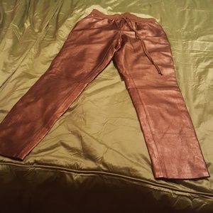 Leather pants
