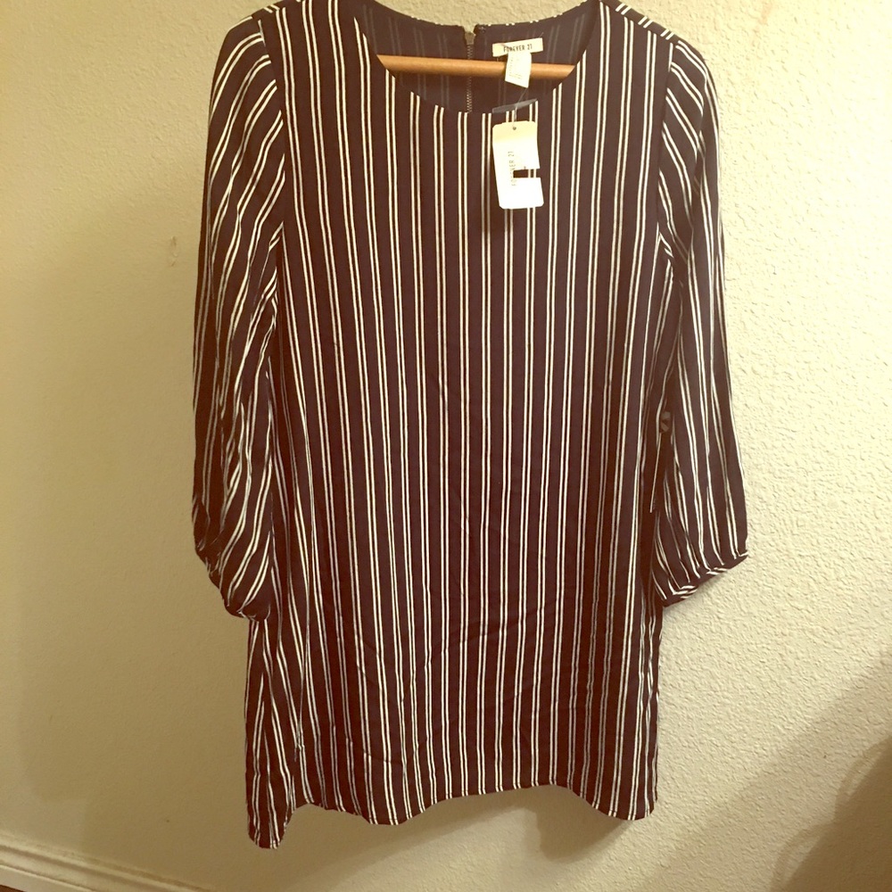 BNWT Striped Shift Dress