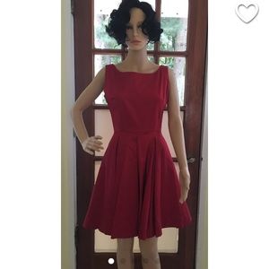 1950s style Pin Up Red Dress