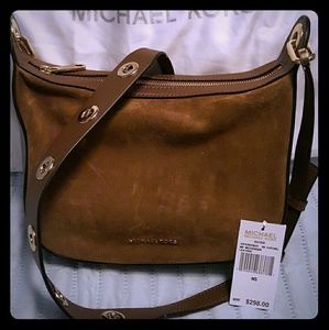 Michael Kors Raven Leather Purse