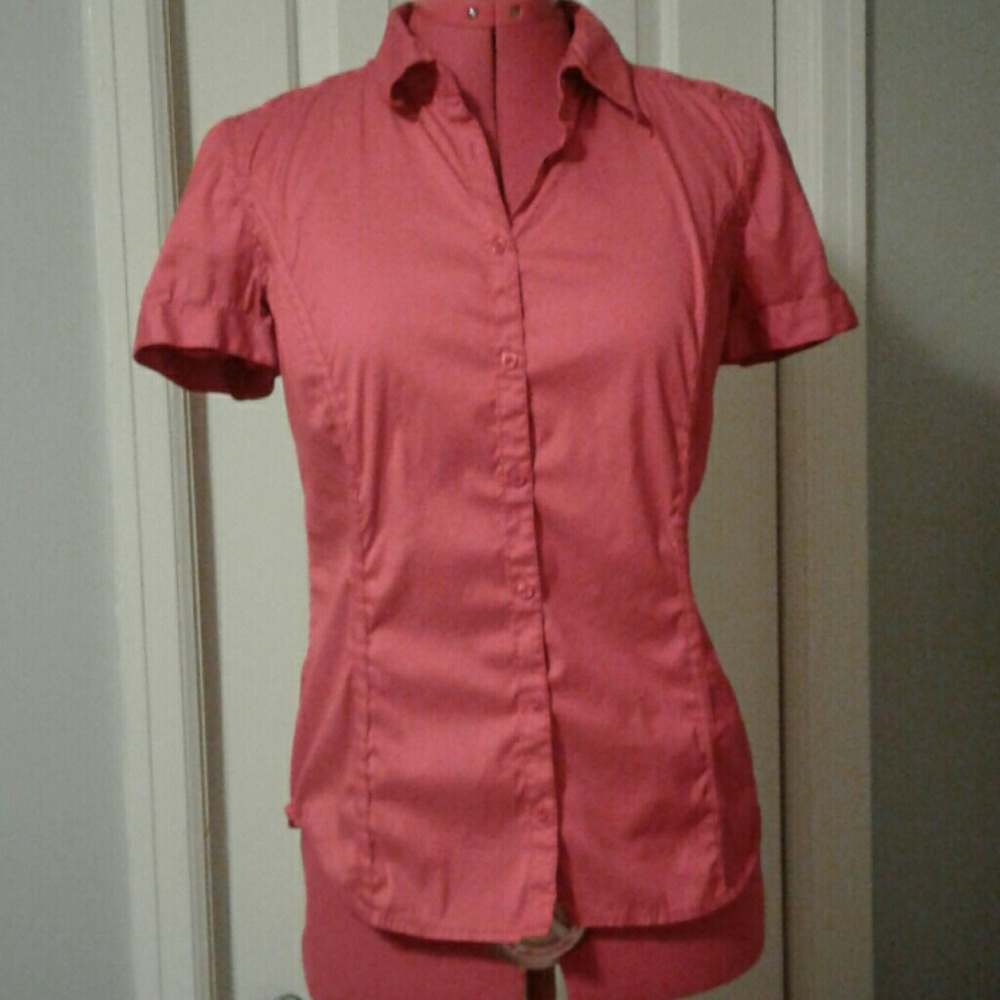 LAST CALL: Armani Exchange Red Button-up