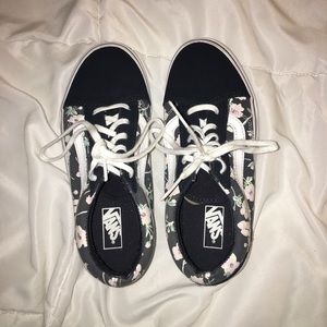 Vintage Floral Old Skool Vans