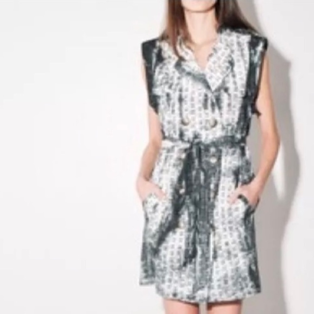 Strong & Dickerson Fallon Trench Dress Size S