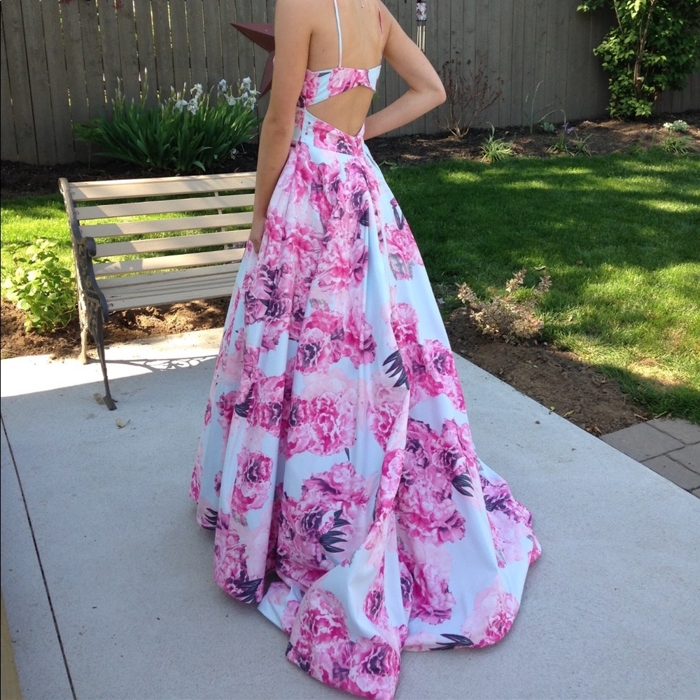 Floral Prom dress