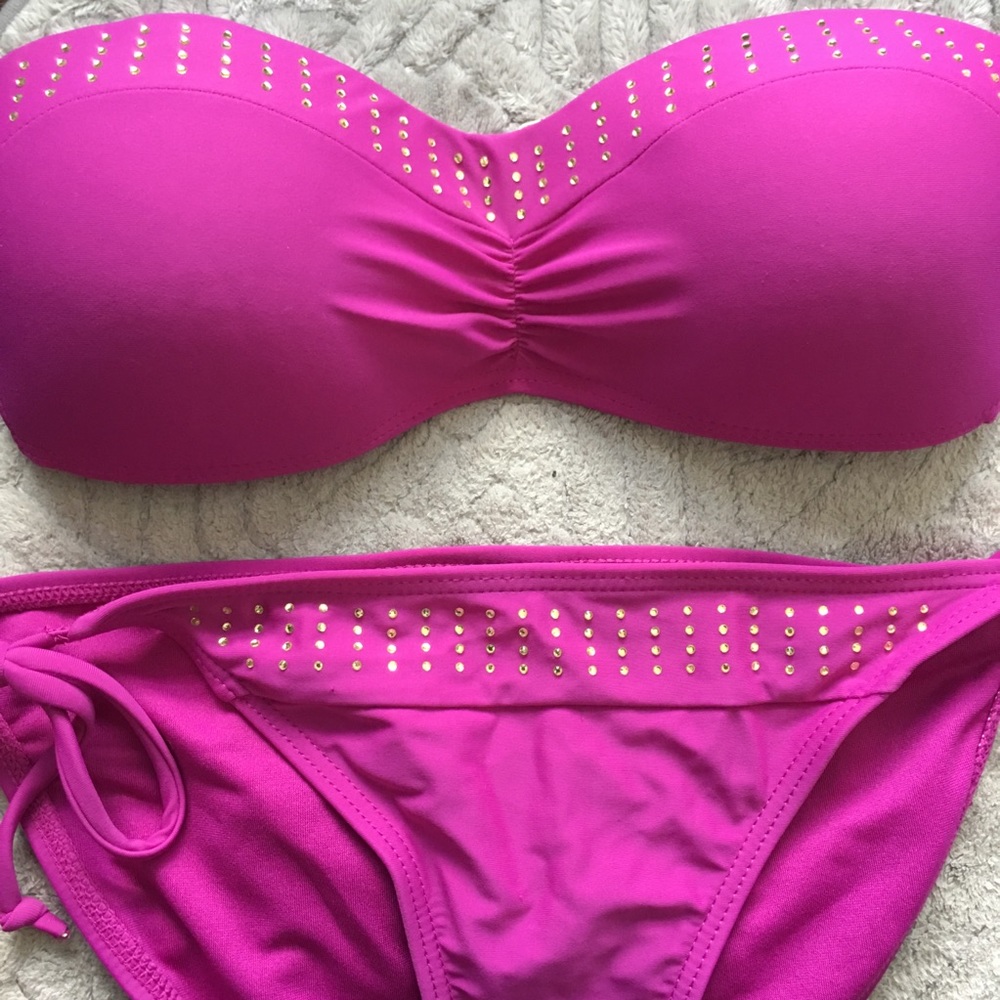 Studded bikini set