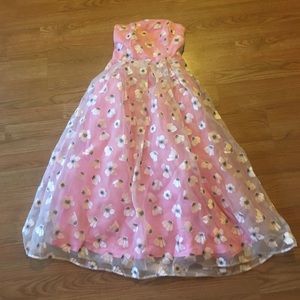 ASOS embroidered floral dress. Brand new.