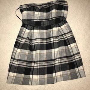 Fun Mini Plaid French Connection Dress!