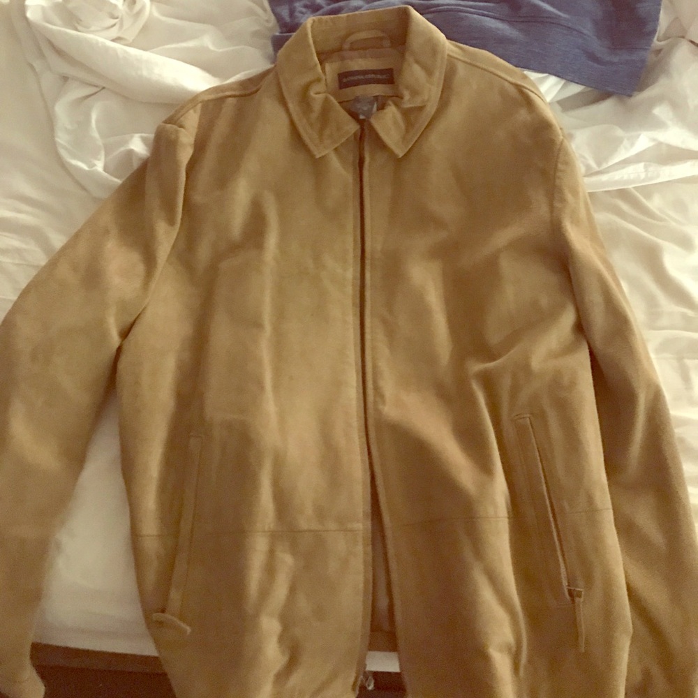 Banana Republic leather jacket. Size large.