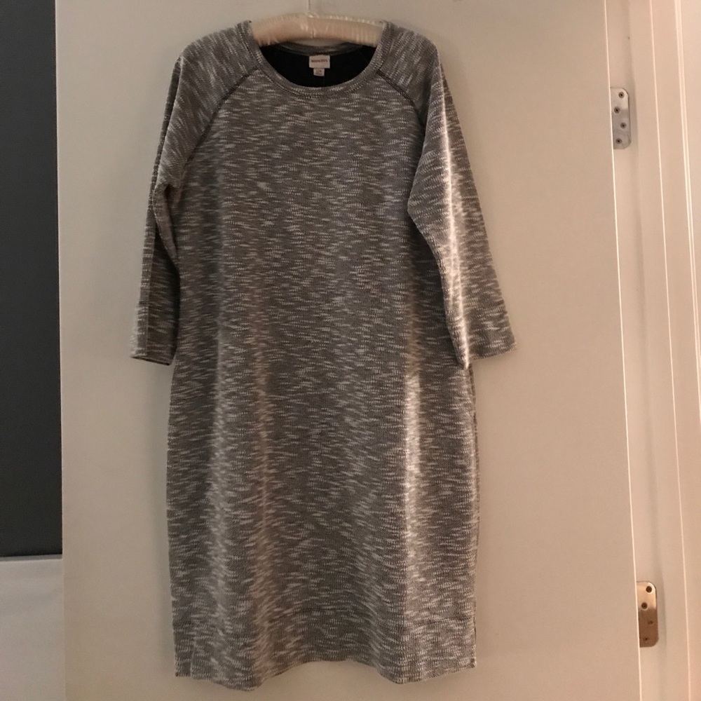Merona Grey Textured Knit Dress