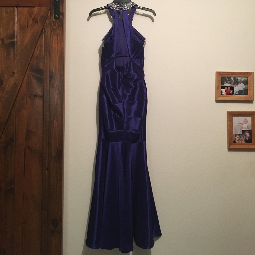 Royal Blue Prom Dress - Picture 6 of 8