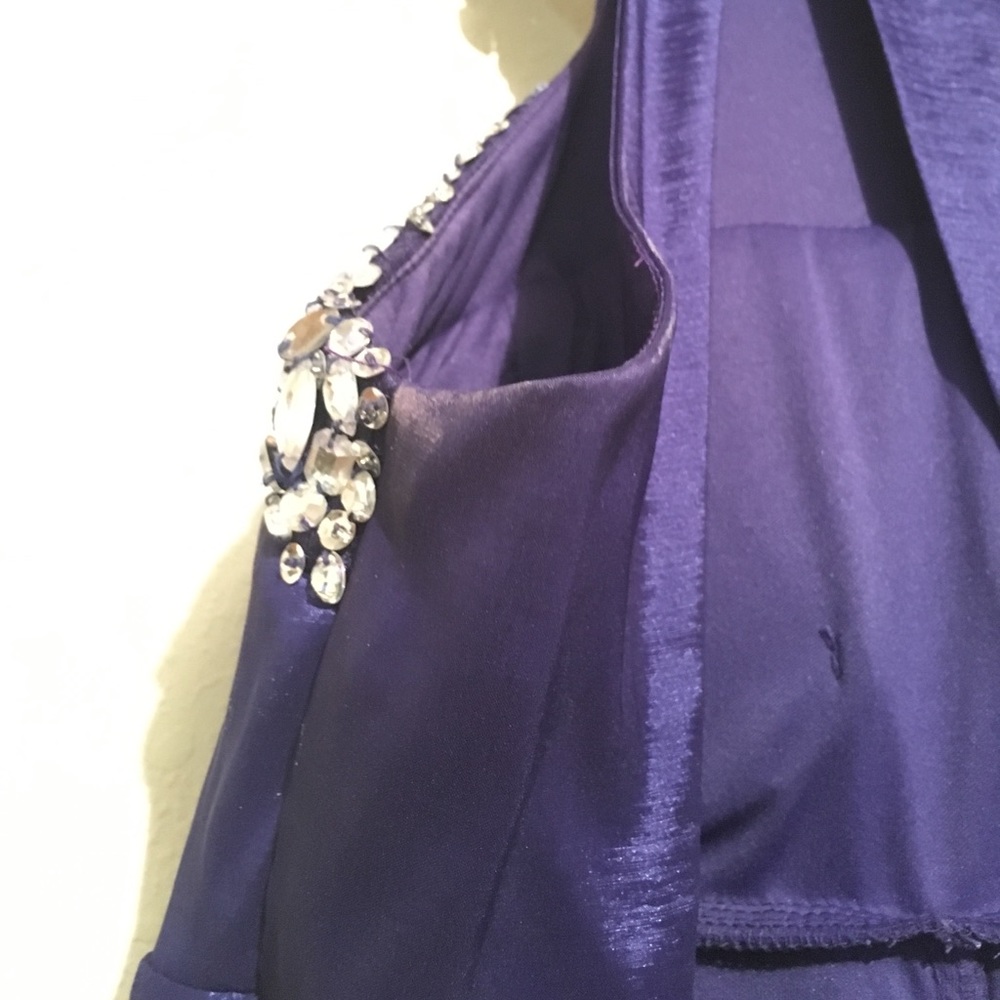 Royal Blue Prom Dress - Picture 7 of 8