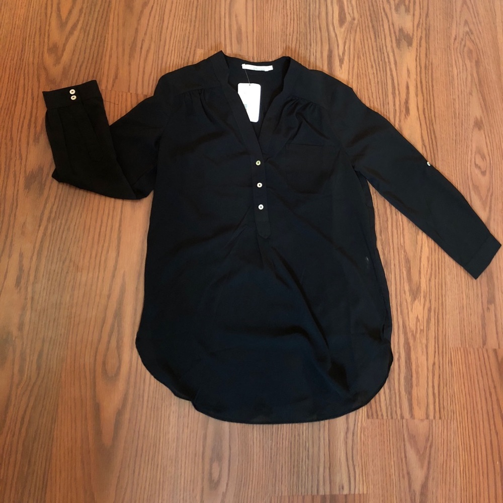 *NWT* black tunic shirt