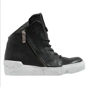 AS98 Concept Hightop Leather Sneakers