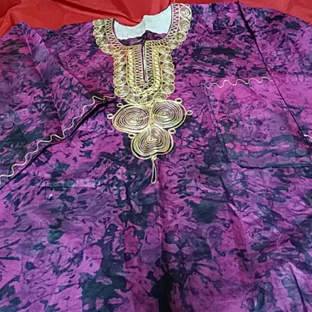 Unisex Africian Hand made shirt.