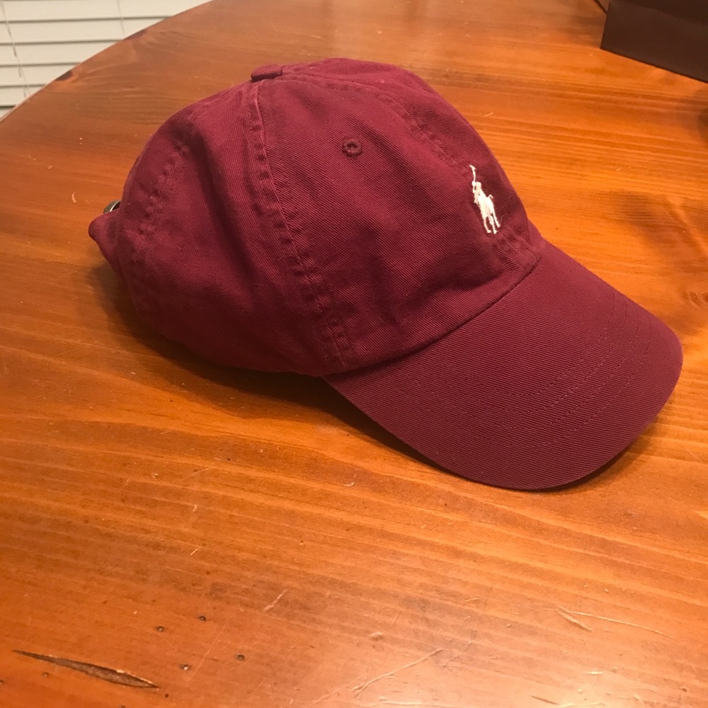 Wine Polo Hat