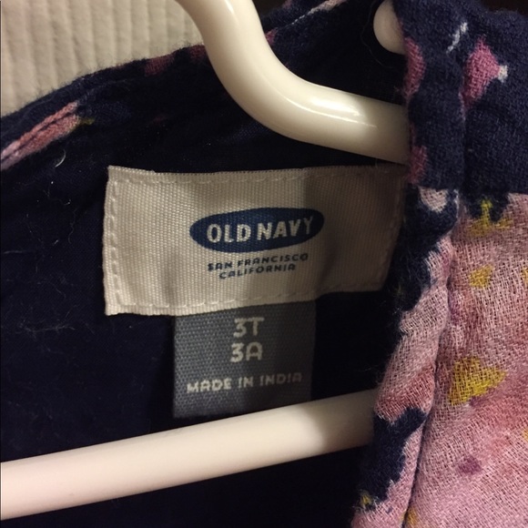 3T old navy girls floral dress - Picture 3 of 3