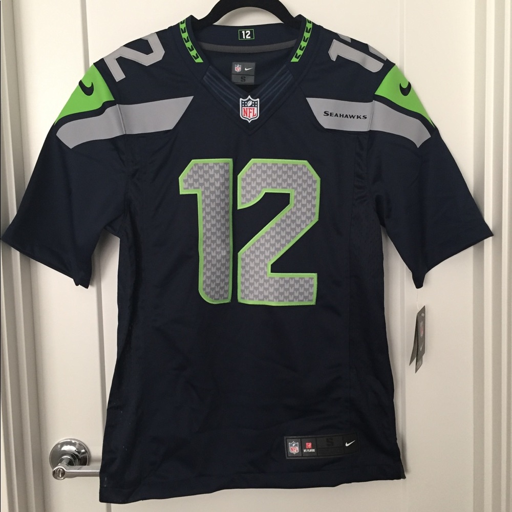 Authentic on field Seahawks jersey