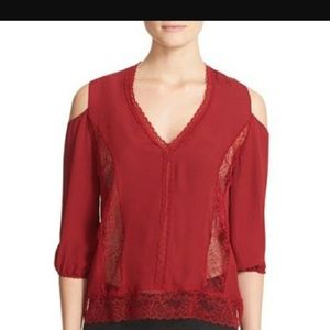NWT Alice + Olivia Red Top