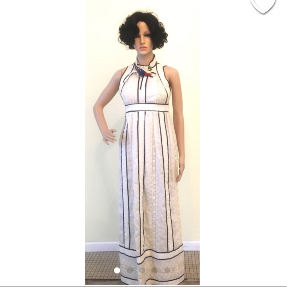 1970s Calderon Floor Length Dress