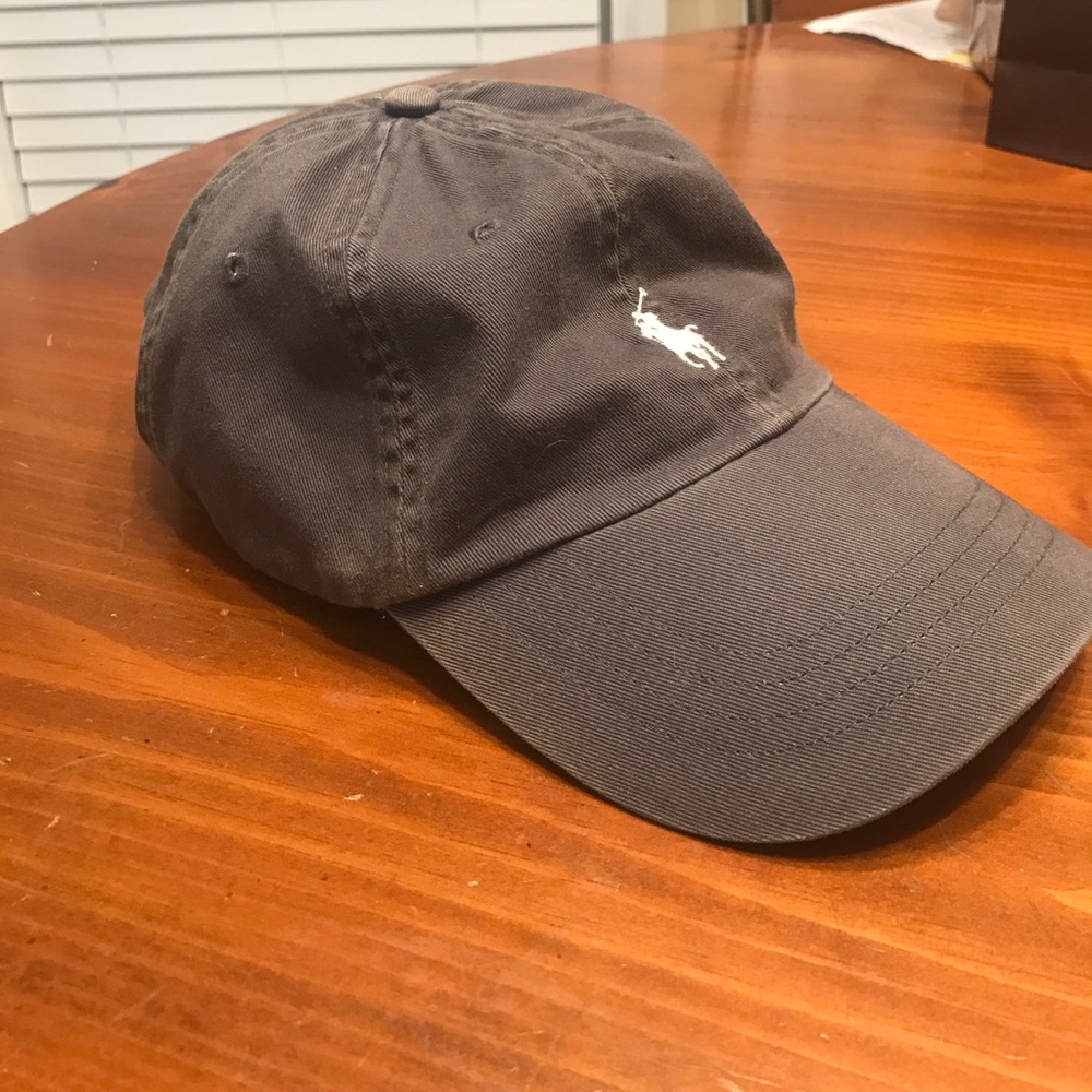 Gray Polo Hat