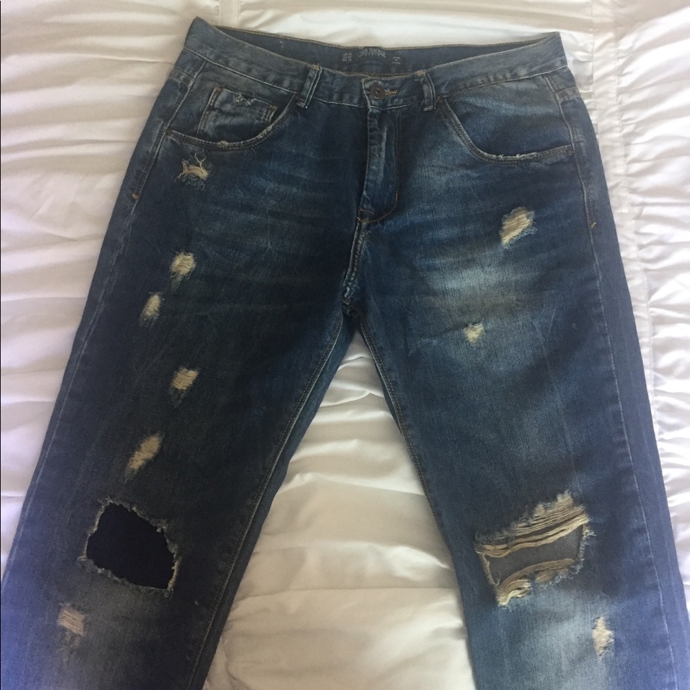 🍉Zara Boyfriend Jeans