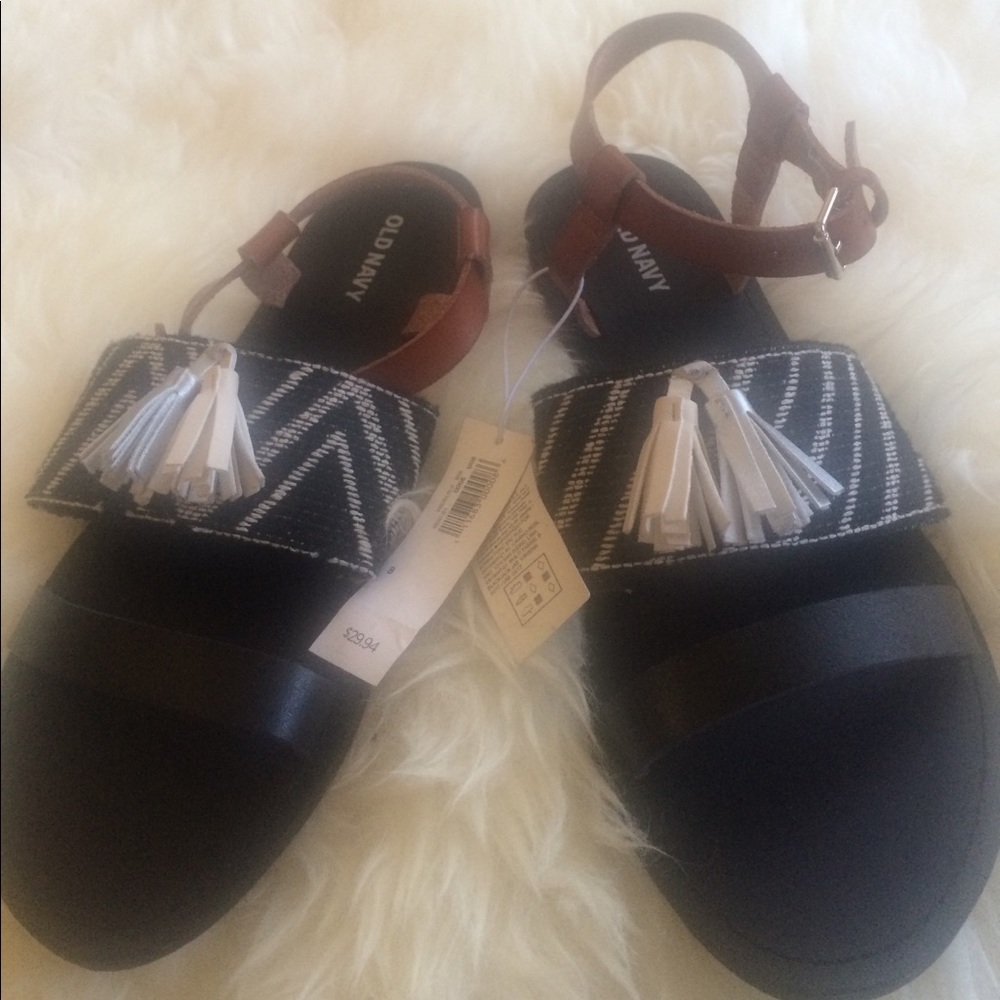 Old Navy Women's Sandals w/Tassels NWT