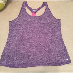 Purple work out tank top