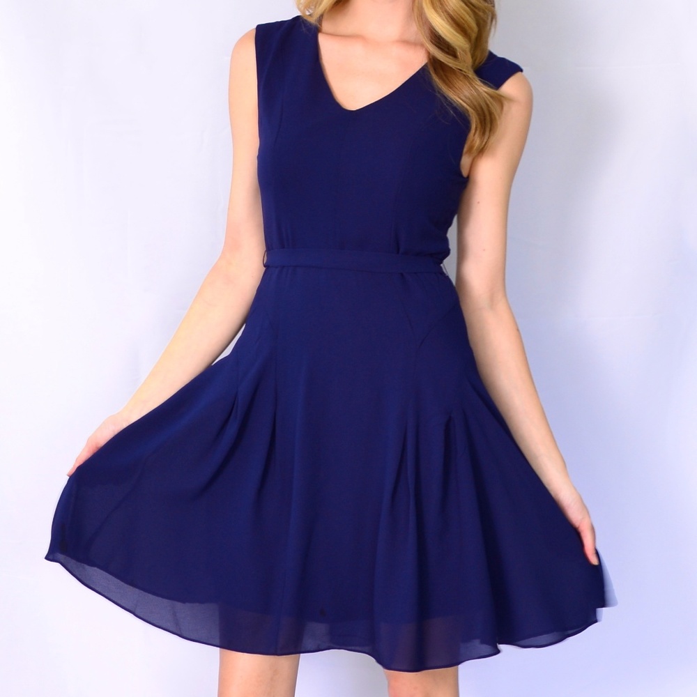 Deep Blue Dress
