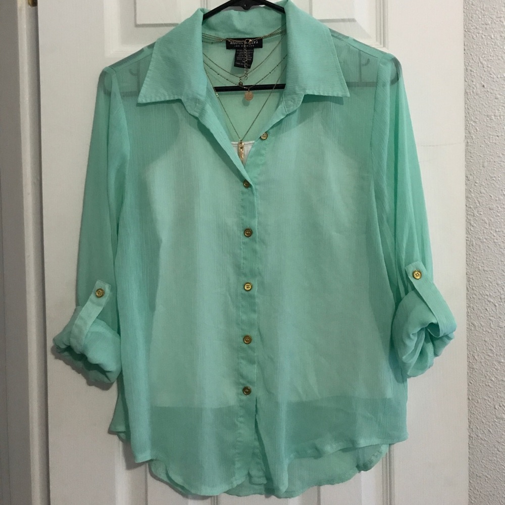 button down blouse