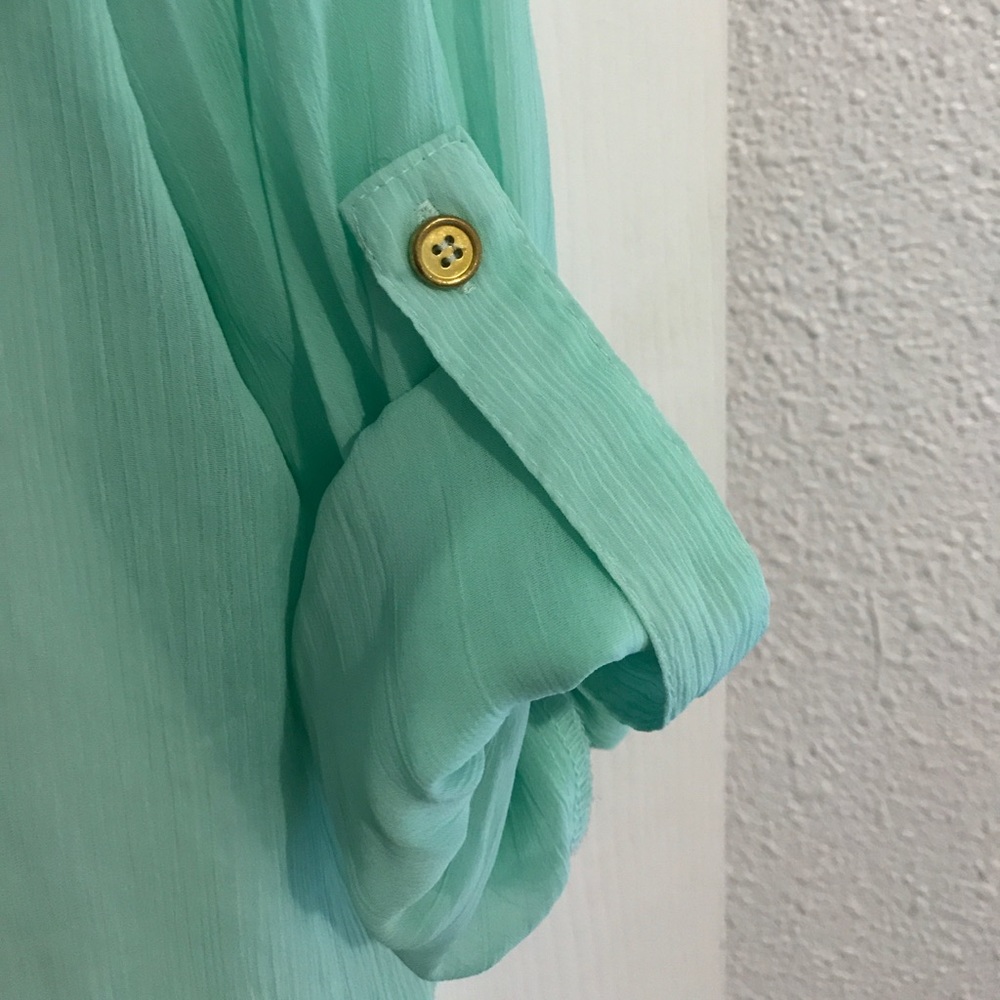 button down blouse - Picture 4 of 6