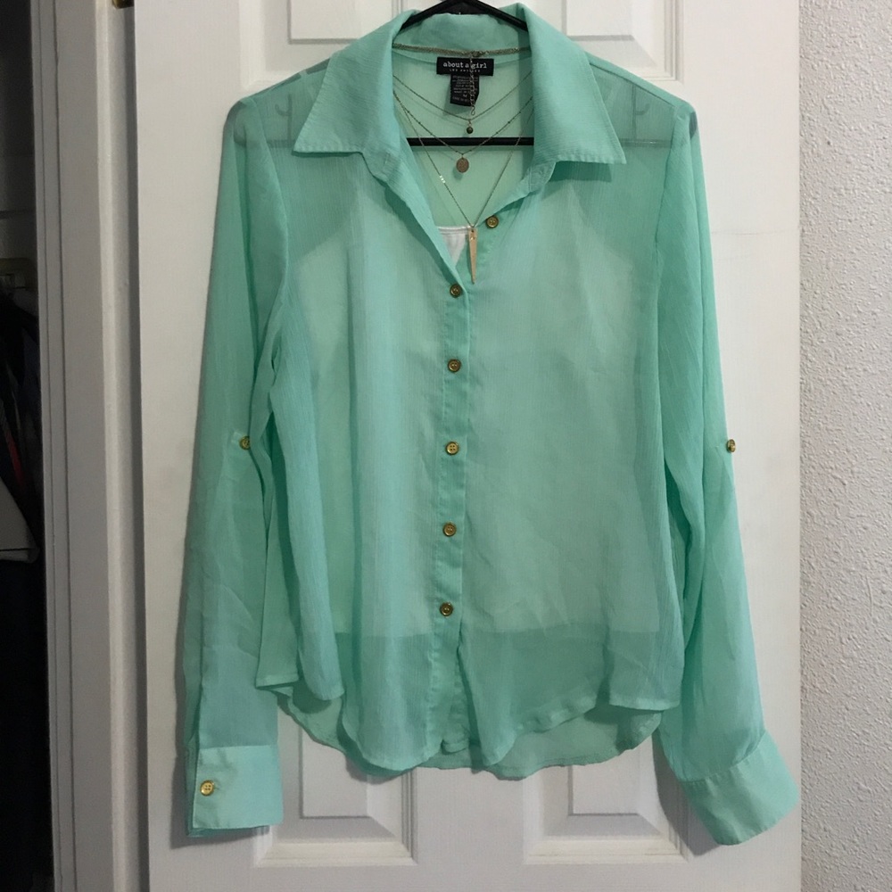 button down blouse - Picture 6 of 6