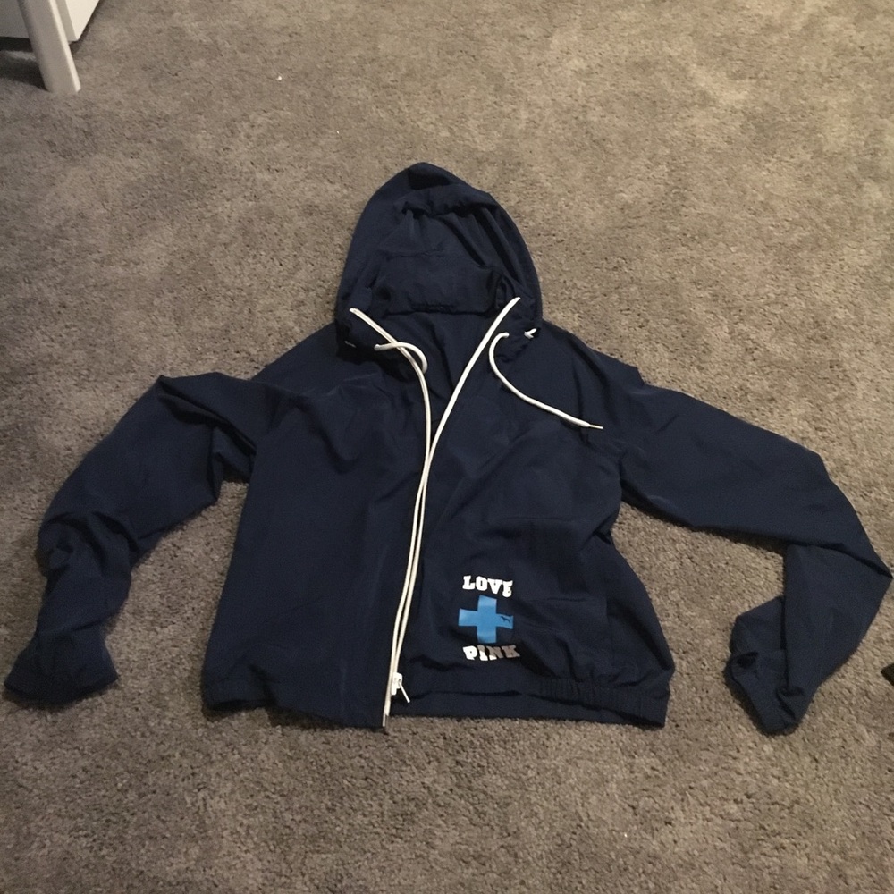 PINK navy light jacket