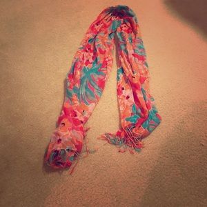 Flamingo scarf