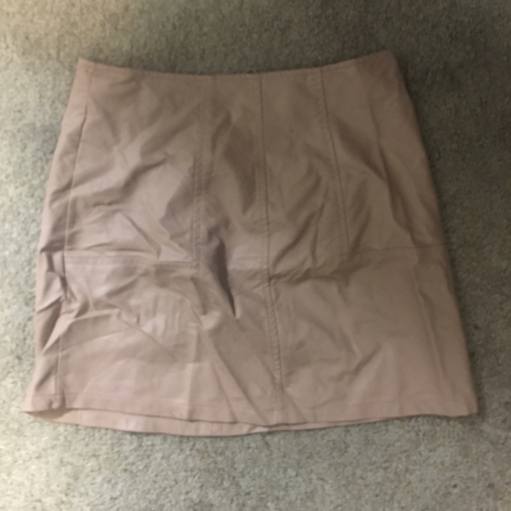 Showpo Leatherette Skirt