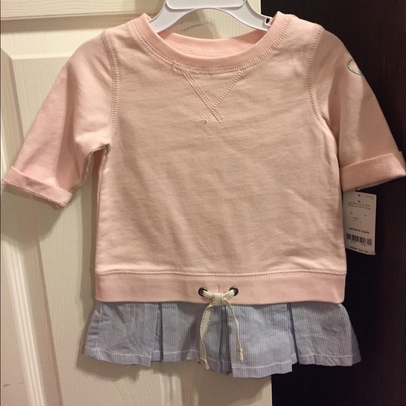 Carters 3T girls pink sweater - Picture 3 of 3