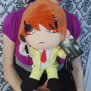 Light Yagami Deathnote Plush NWT