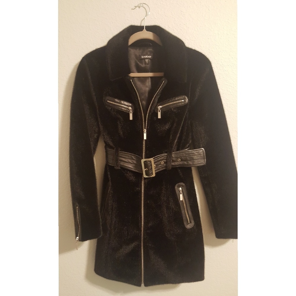 Faux Fur Coat by Bebe
