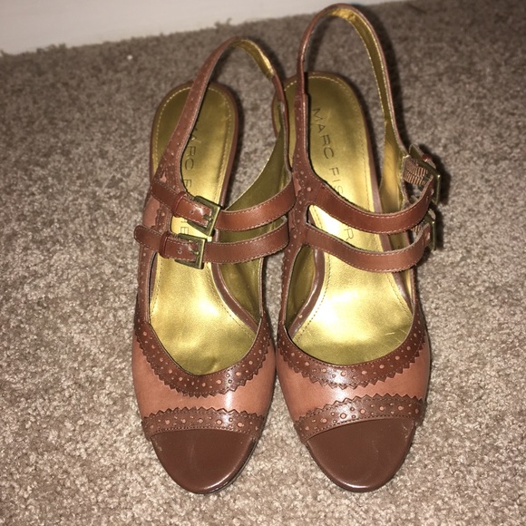 Marc Fisher Sling back heels - Picture 3 of 3