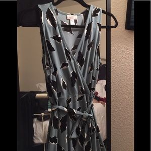 LOFT - Sleeveless Faux Wrap Dress