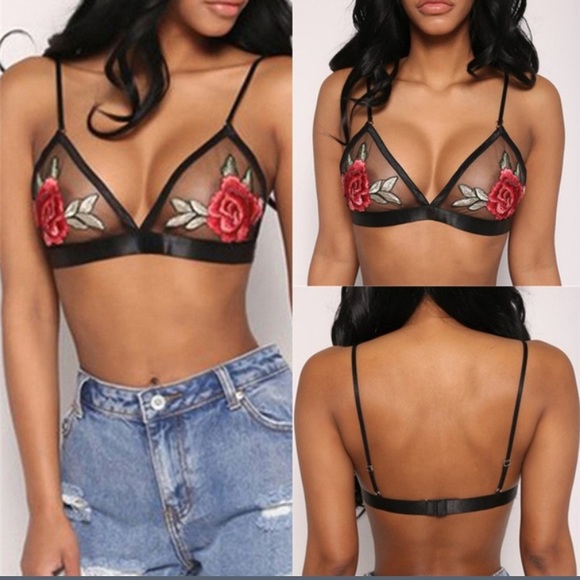 NEW Embroidered Bralette - Picture 6 of 6