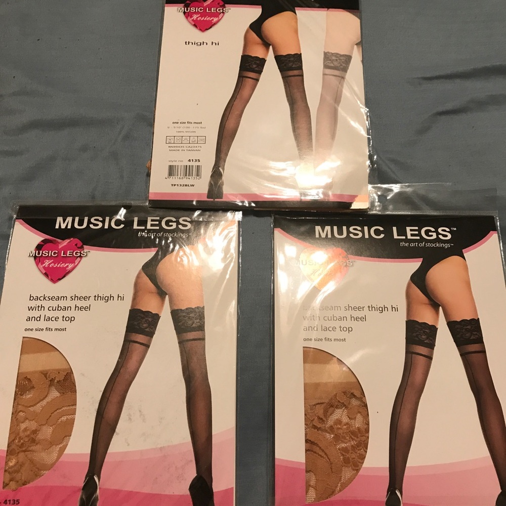 Cuban thigh hi hose