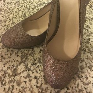 Multi-color Glitter Heels--New with Tags